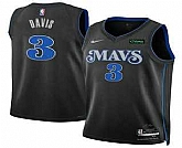 Men's Dallas Mavericks #3 Anthony Davis Black 2025 City Edition Stitched Jersey Dzhi,baseball caps,new era cap wholesale,wholesale hats